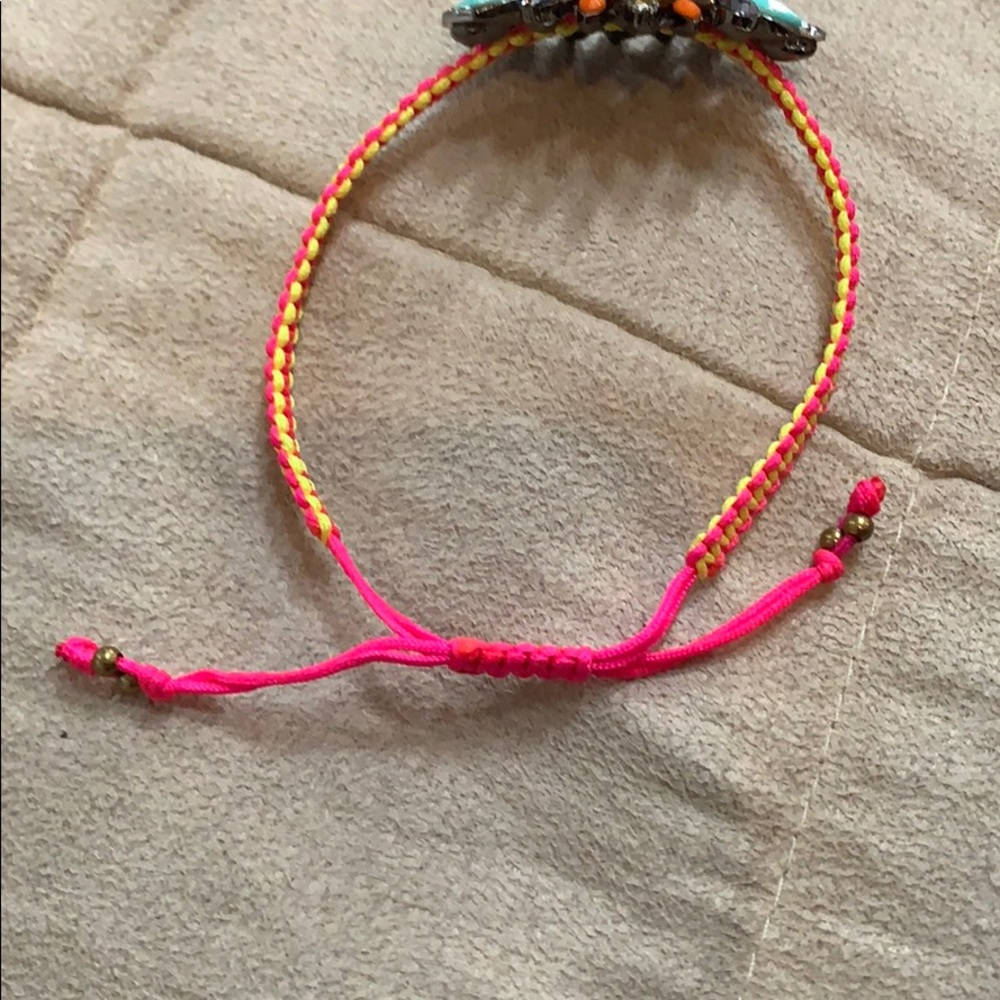 Multi-Gemstone & Rhinestone Bracelet - Picture 6 of 7